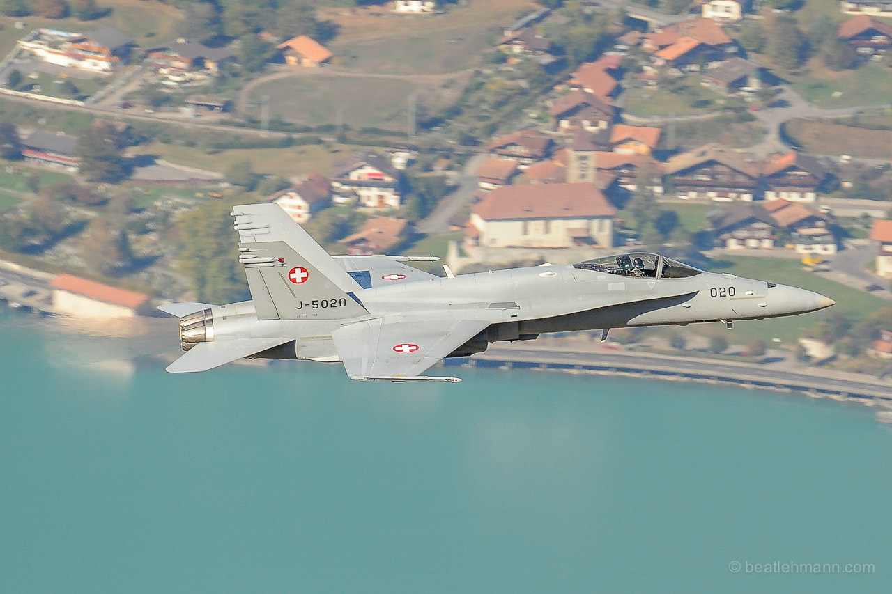 Nikon D3 + Nikon AF-S Nikkor 600mm F4G ED VR sample photo. F/a 18 hornet, axalp/ch photography