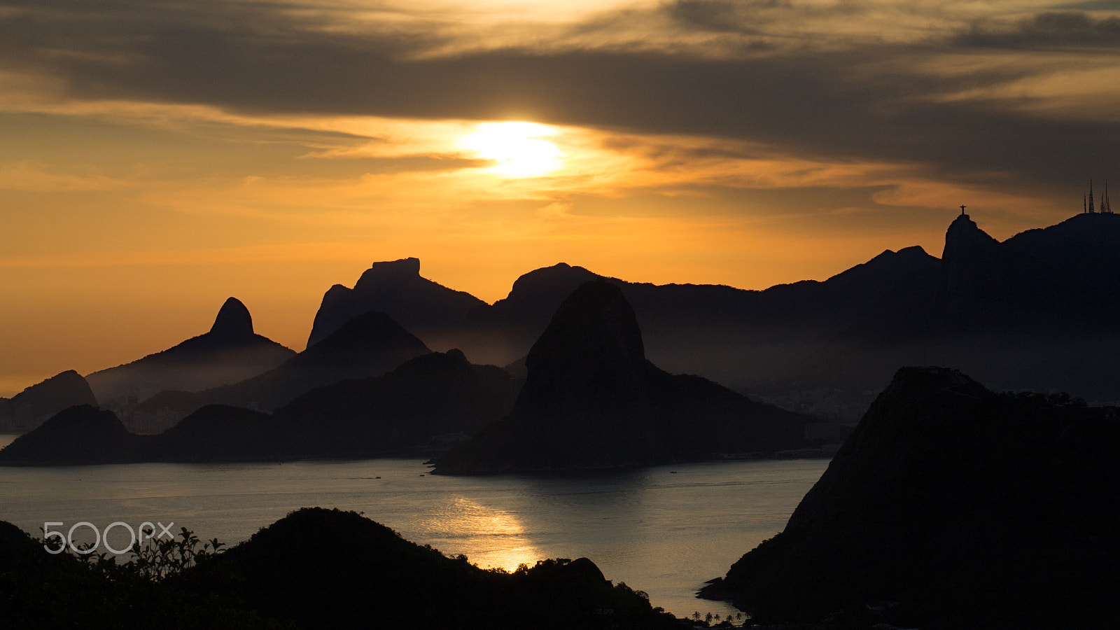 Canon EF-S 18-135mm F3.5-5.6 IS STM sample photo. Rio sunset photography