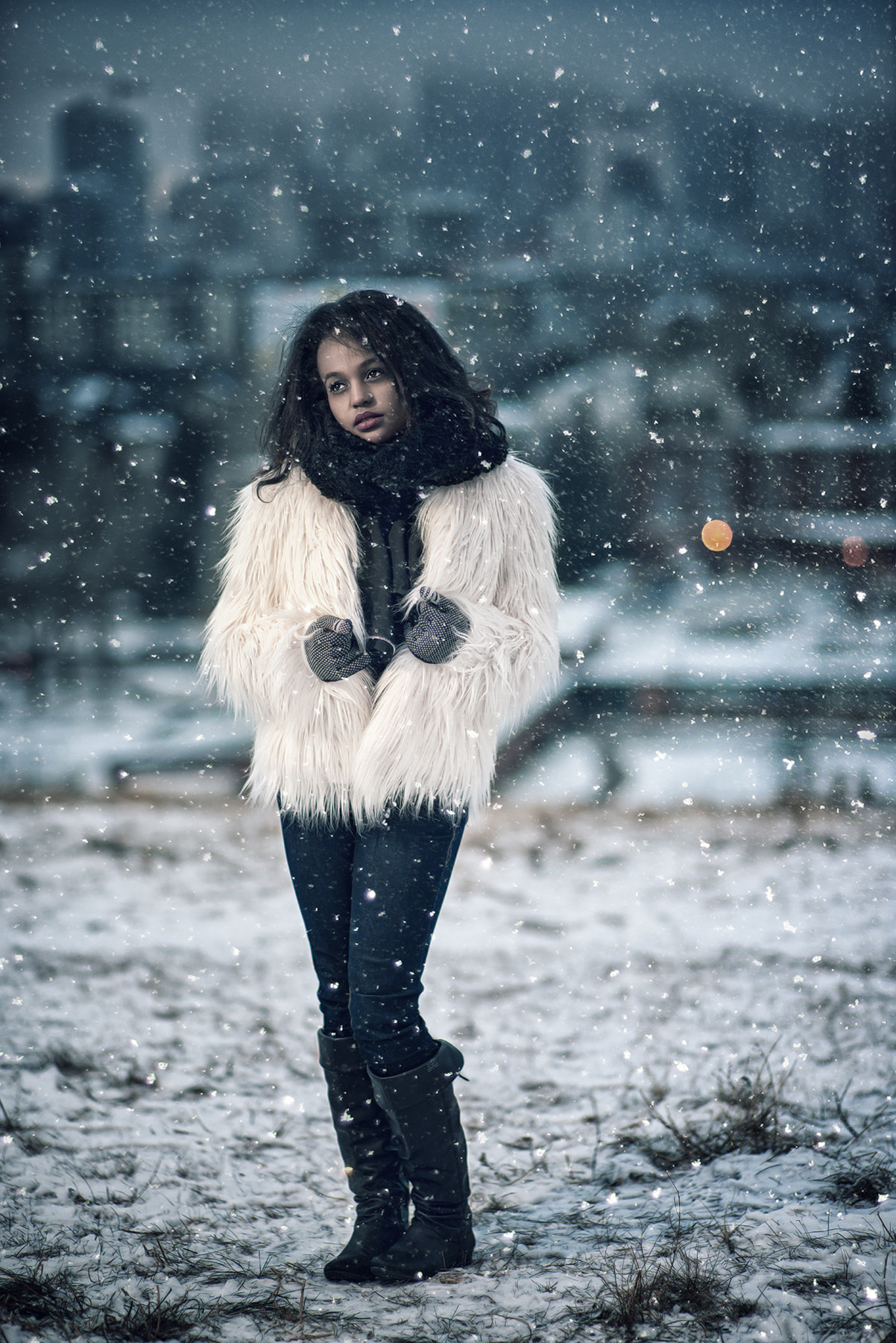 ZEISS Planar T* 85mm F1.4 sample photo. Cold photography