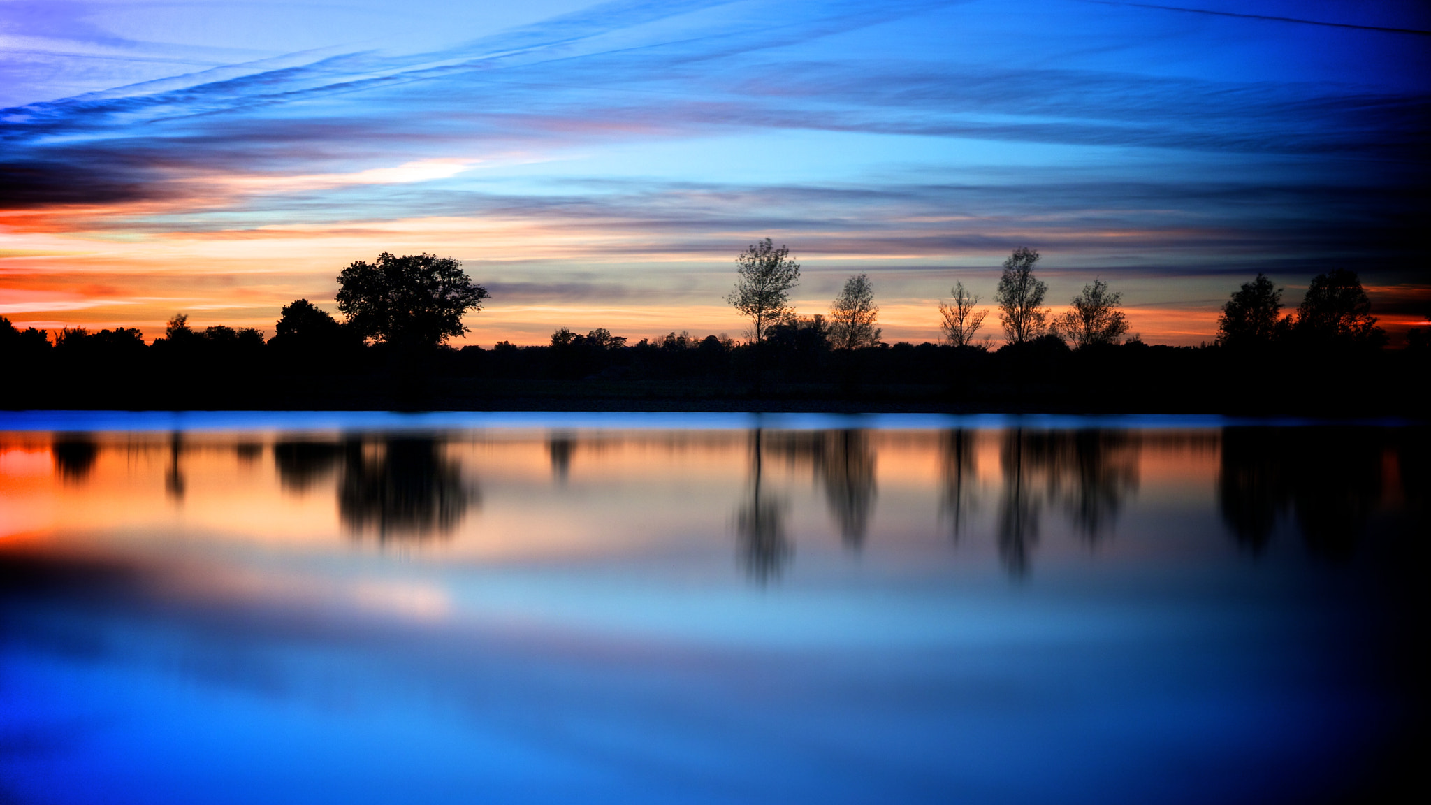Sigma 17-70mm F2.8-4 DC Macro OS HSM sample photo. Blue sunset photography