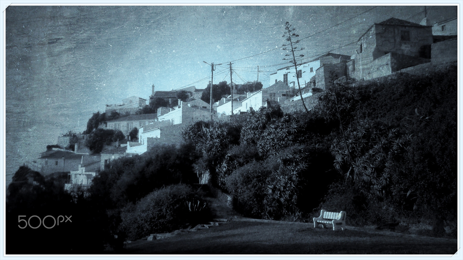 Olympus u760,S760 sample photo. Azenhas do mar numa tarde de inverno photography