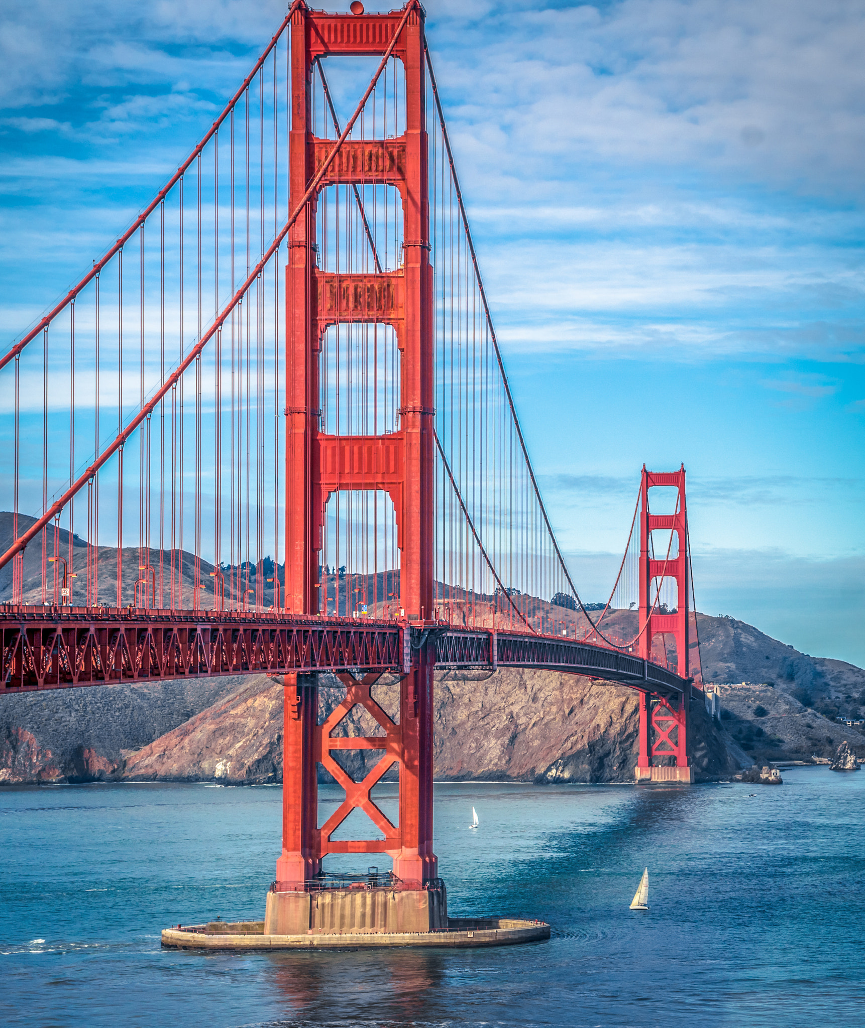 Sony DT 16-105mm F3.5-5.6 sample photo. Golden gate bridge photography