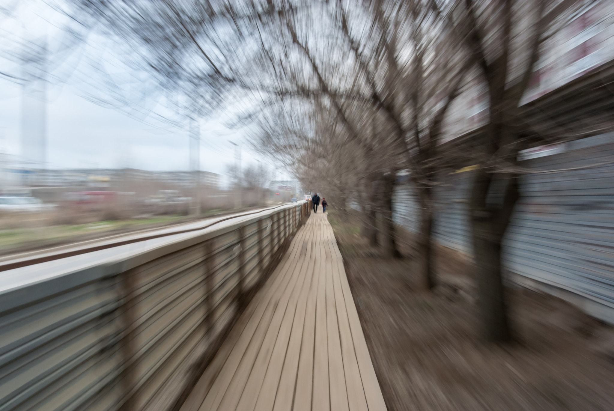 Nikon 1 J2 sample photo. Movement on the track photography