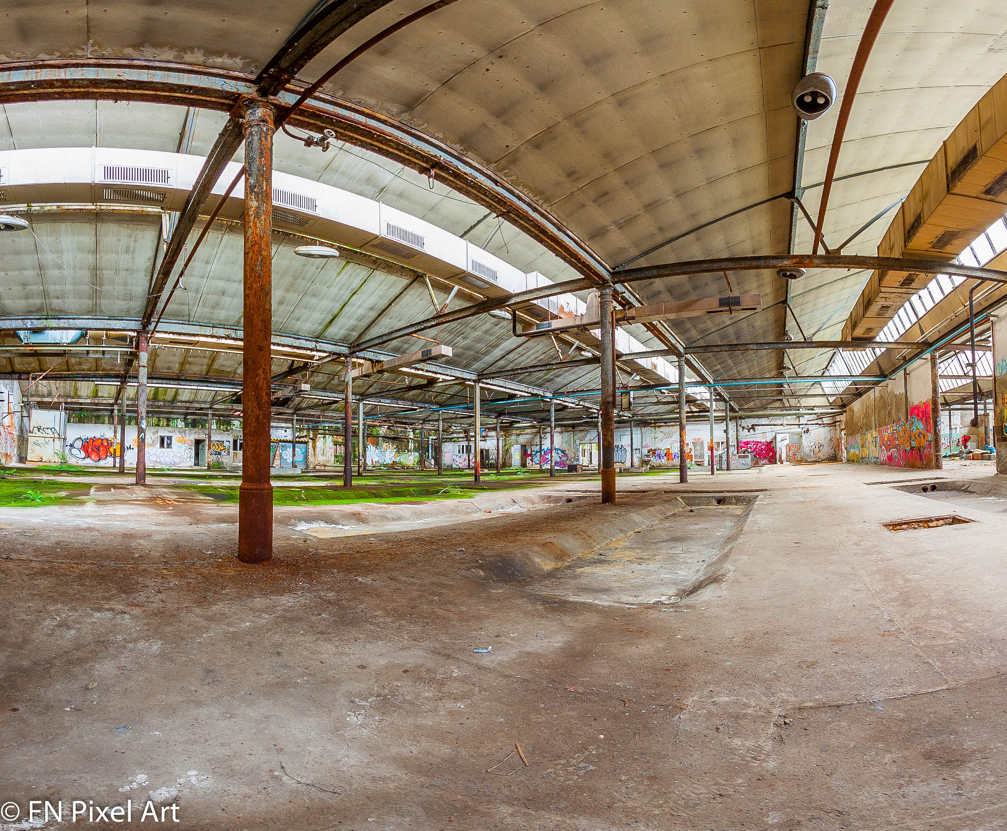 Canon EOS 50D + Sigma 8mm F3.5 EX DG Circular Fisheye sample photo. Lederfabrik vii photography