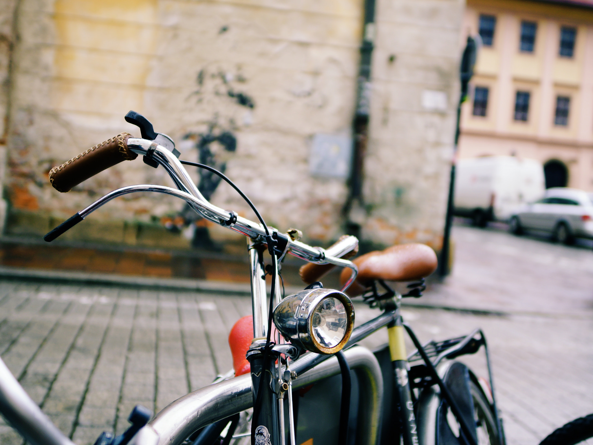 Sony SLT-A77 sample photo. Bike in kraków photography
