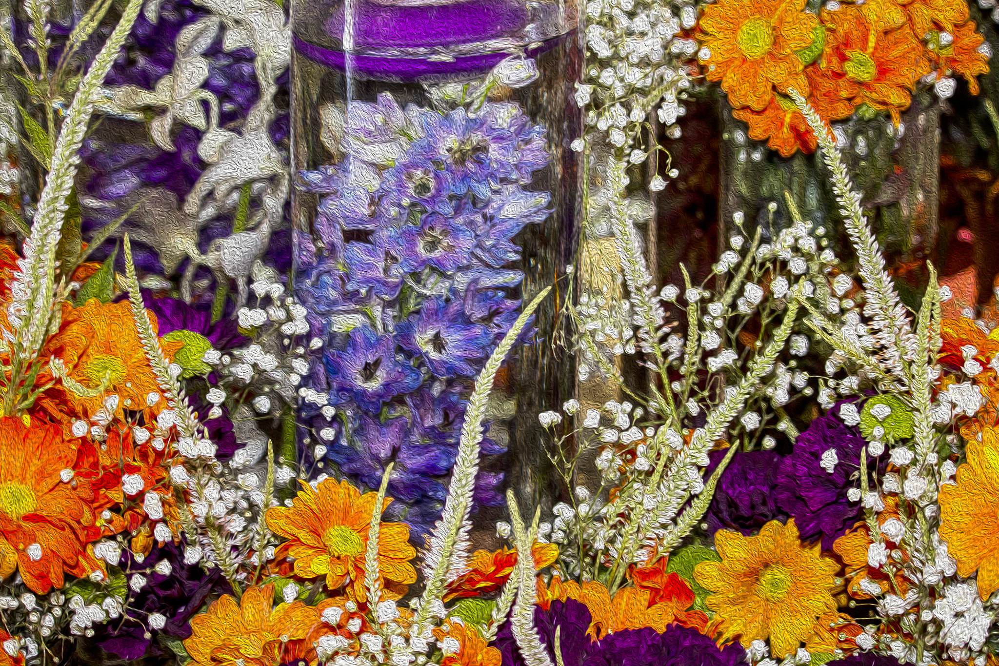 Canon EF-S 55-250mm F4-5.6 IS STM sample photo. Birthday flower piece photography