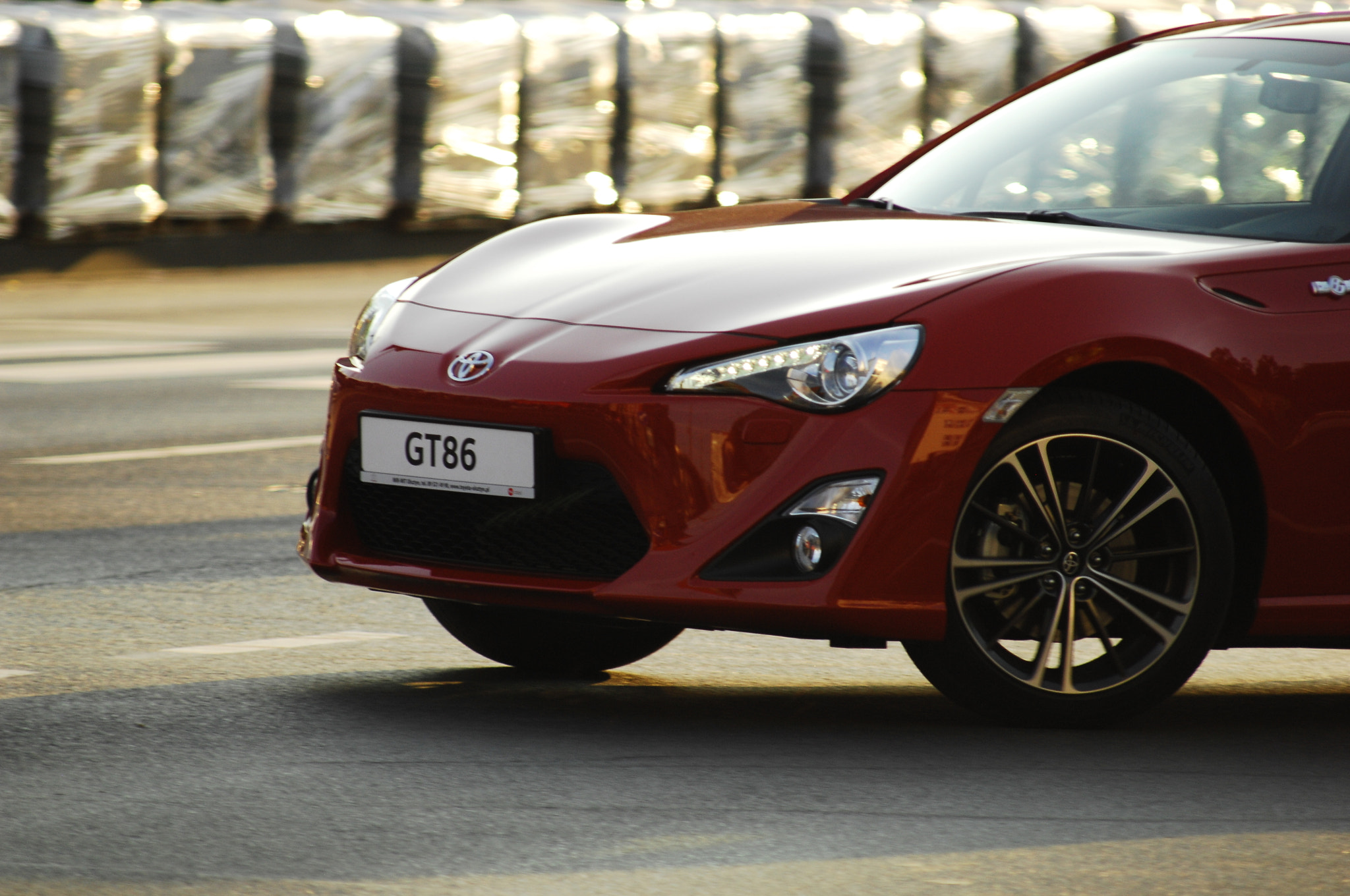 Nikon D2X sample photo. Toyota gt86 photography
