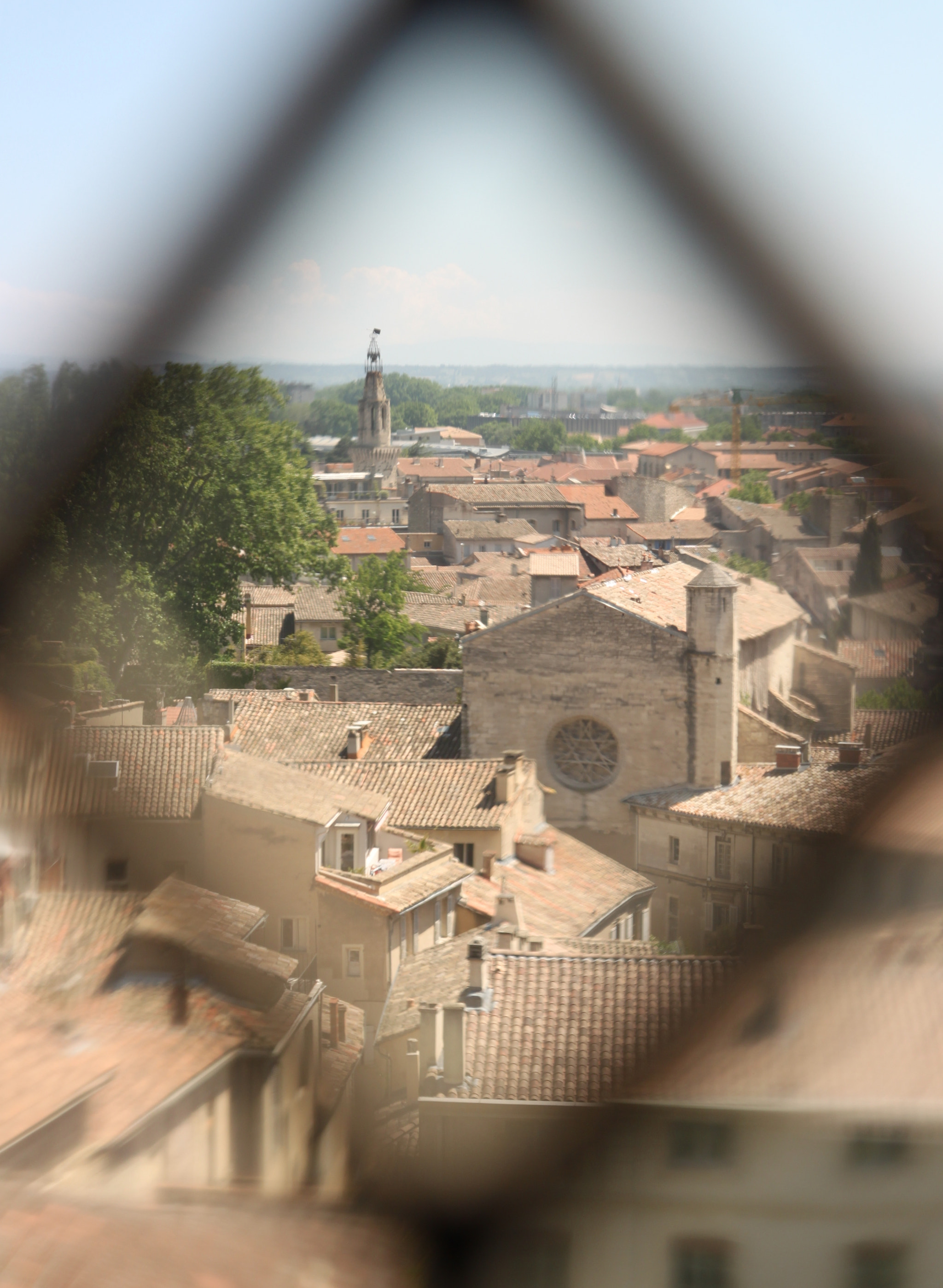 Canon EOS 500D (EOS Rebel T1i / EOS Kiss X3) sample photo. View of avignon, france, from the palais des papes photography
