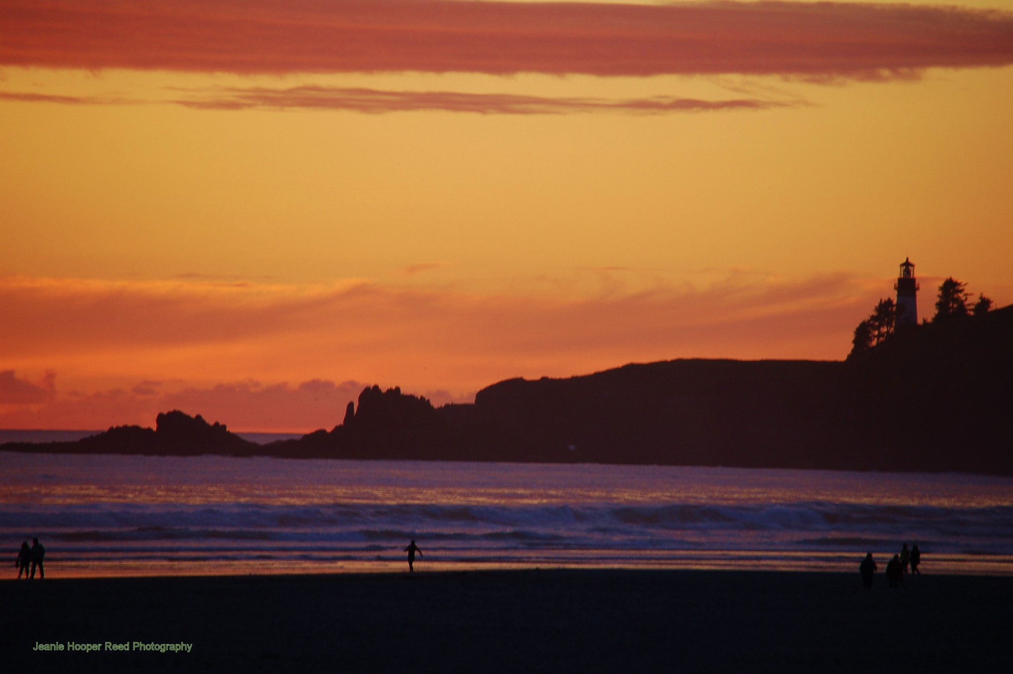 Nikon D50 sample photo. Silhouettes at the beach photography