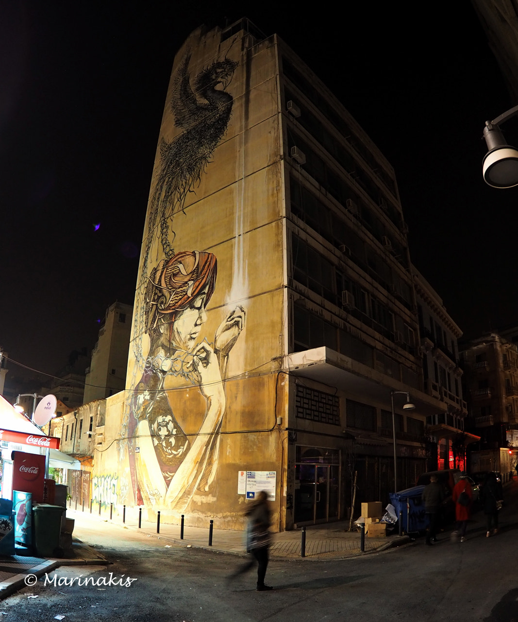 Olympus OM-D E-M5 II + OLYMPUS M.8mm F1.8 sample photo. Thessaloniki @ night photography