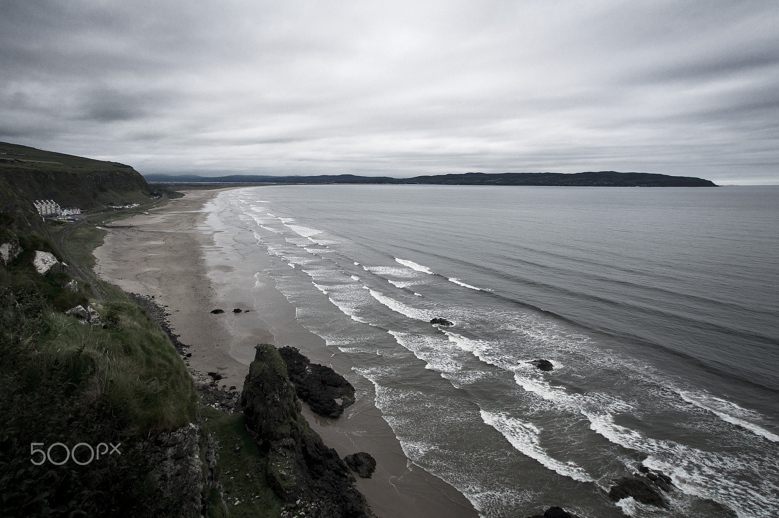 Sony SLT-A55 (SLT-A55V) sample photo. Ireland - downhill's coast photography