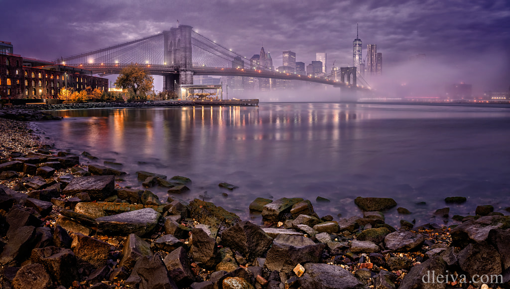 Manhattan under fog by Domingo Leiva on 500px.com