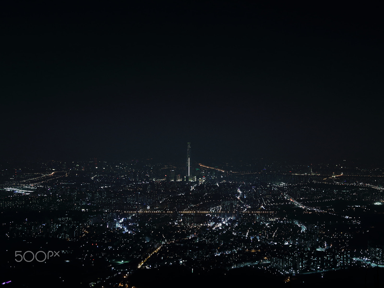 Sigma 18-35mm f/1.8 DC HSM sample photo. Seoul night view photography