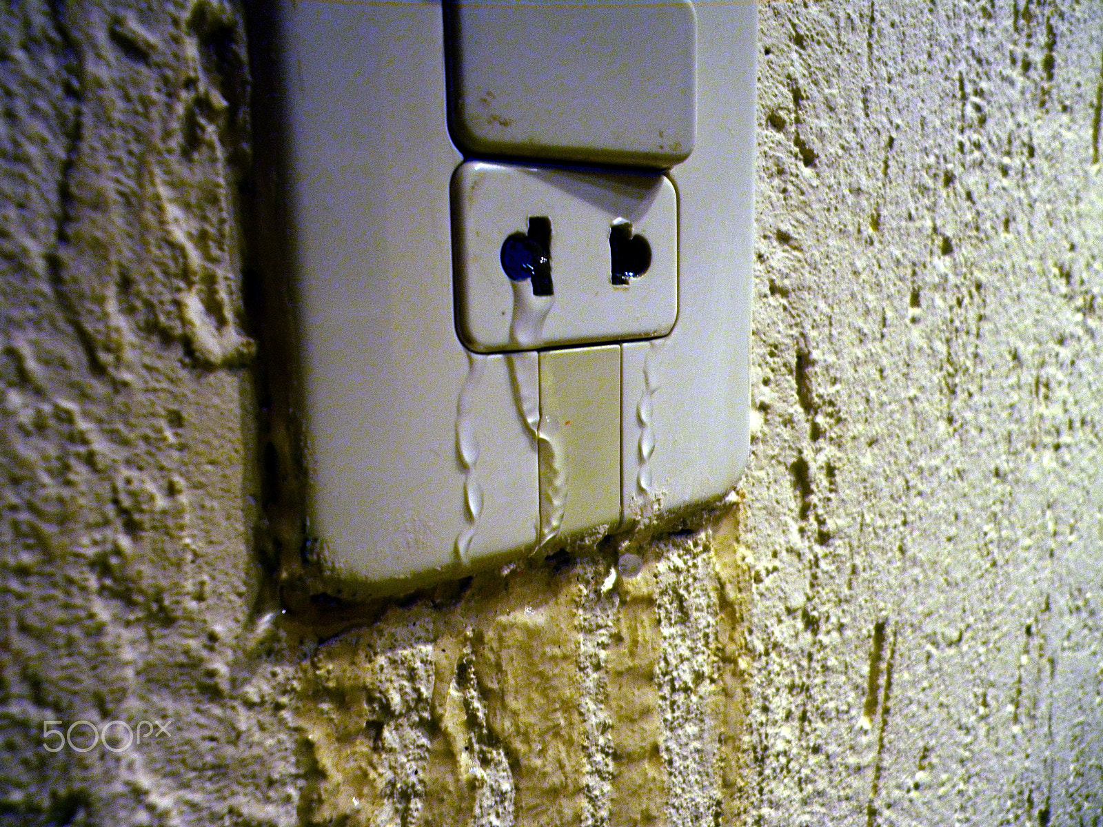 Pentax Optio P80 sample photo. Weeping socket photography