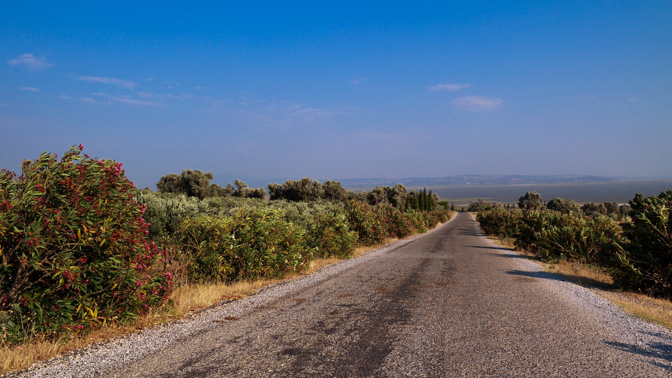 Samsung NX30 + NX 18-55mm F3.5-5.6 sample photo. Village road photography
