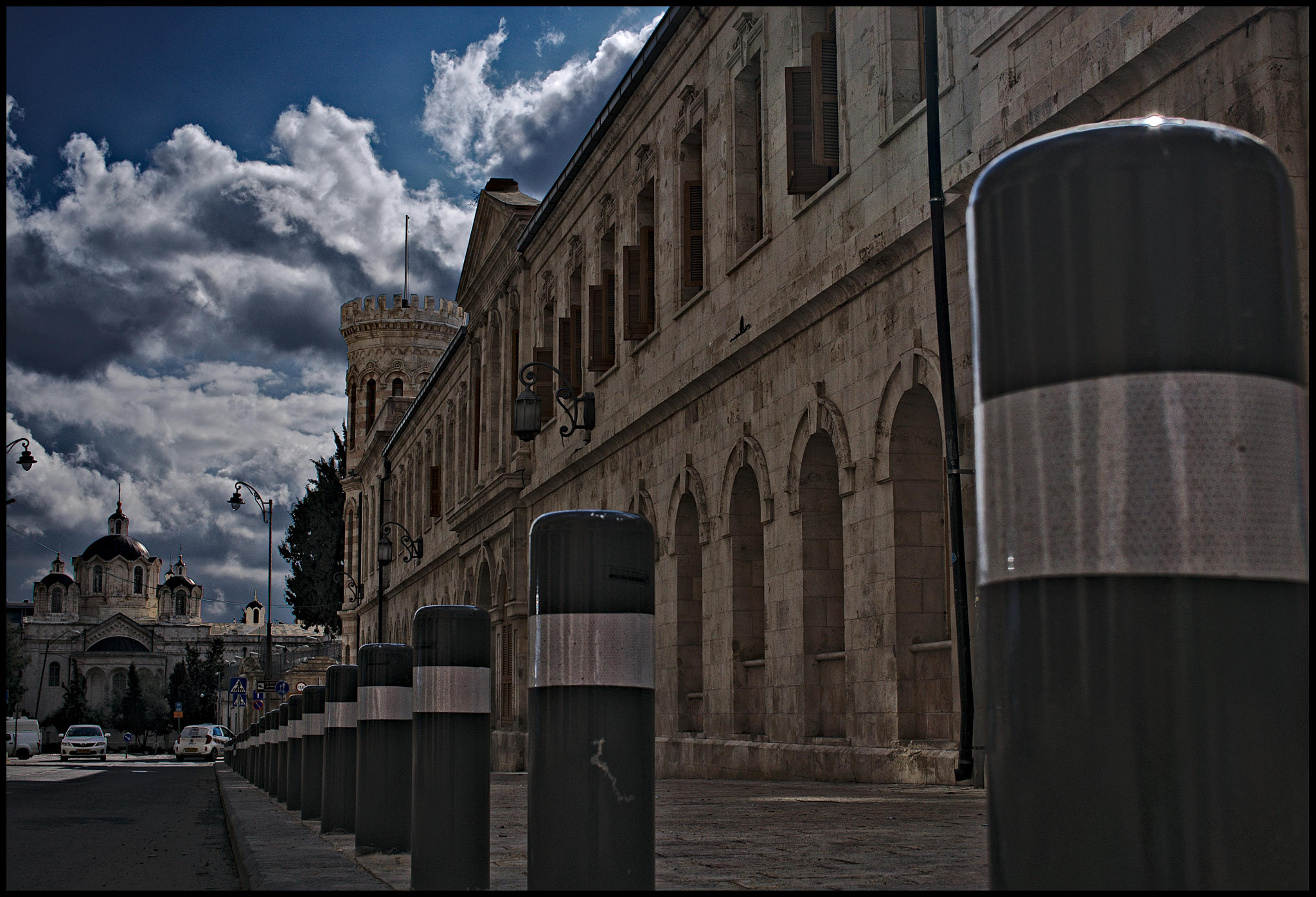 Sony Alpha NEX-5N + Sigma 30mm F2.8 EX DN sample photo. Russian compound, jerusalem photography