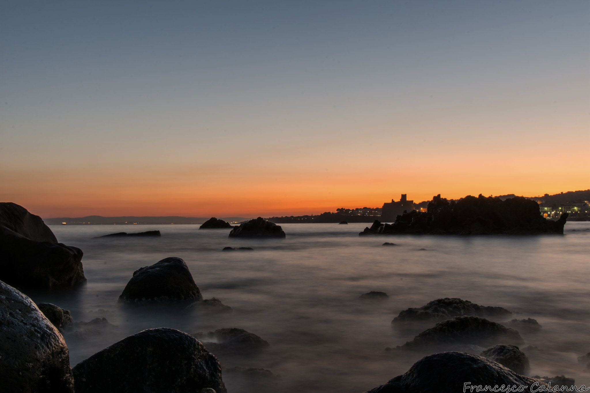 Nikon D7200 + Sigma 18-50mm F2.8 EX DC Macro sample photo. Acitrezza's sunset 2 photography