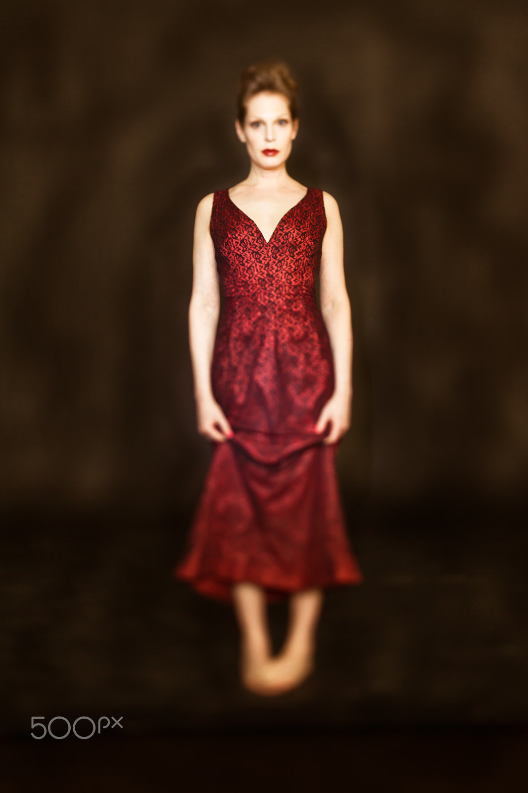 Canon TS-E 45mm F2.8 Tilt-Shift sample photo. Bare foot in red. photography