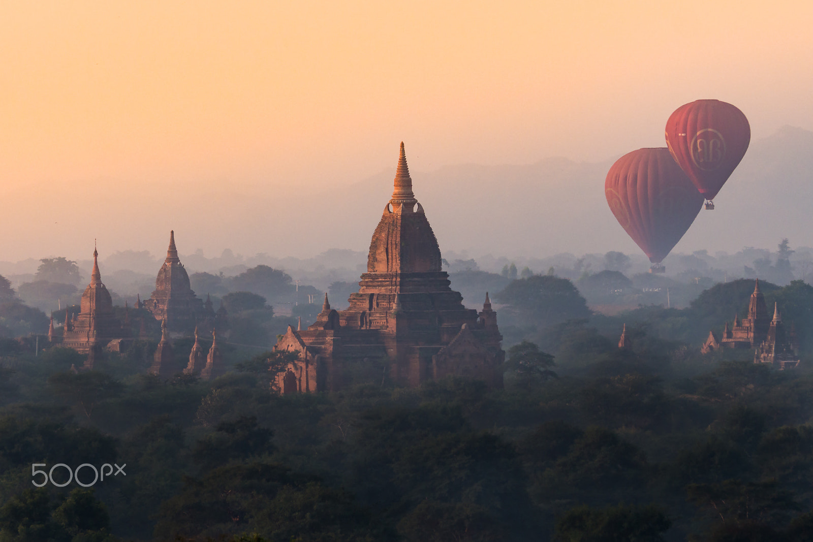 Panasonic Lumix DMC-GH3 sample photo. Sunrise at bagan photography