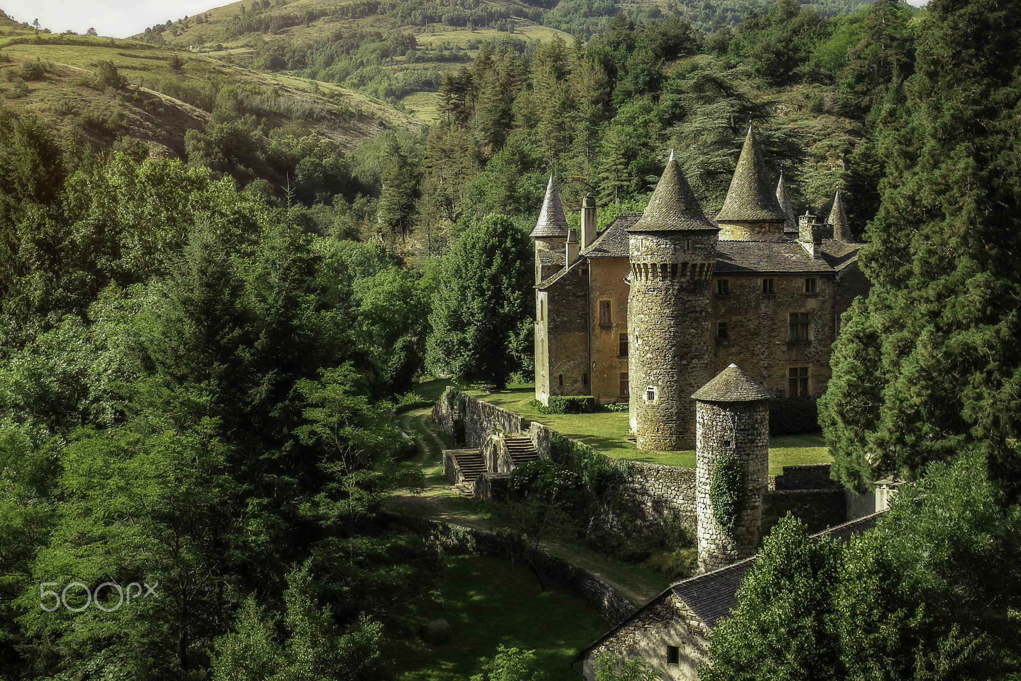 chateau du champ, cevennes france