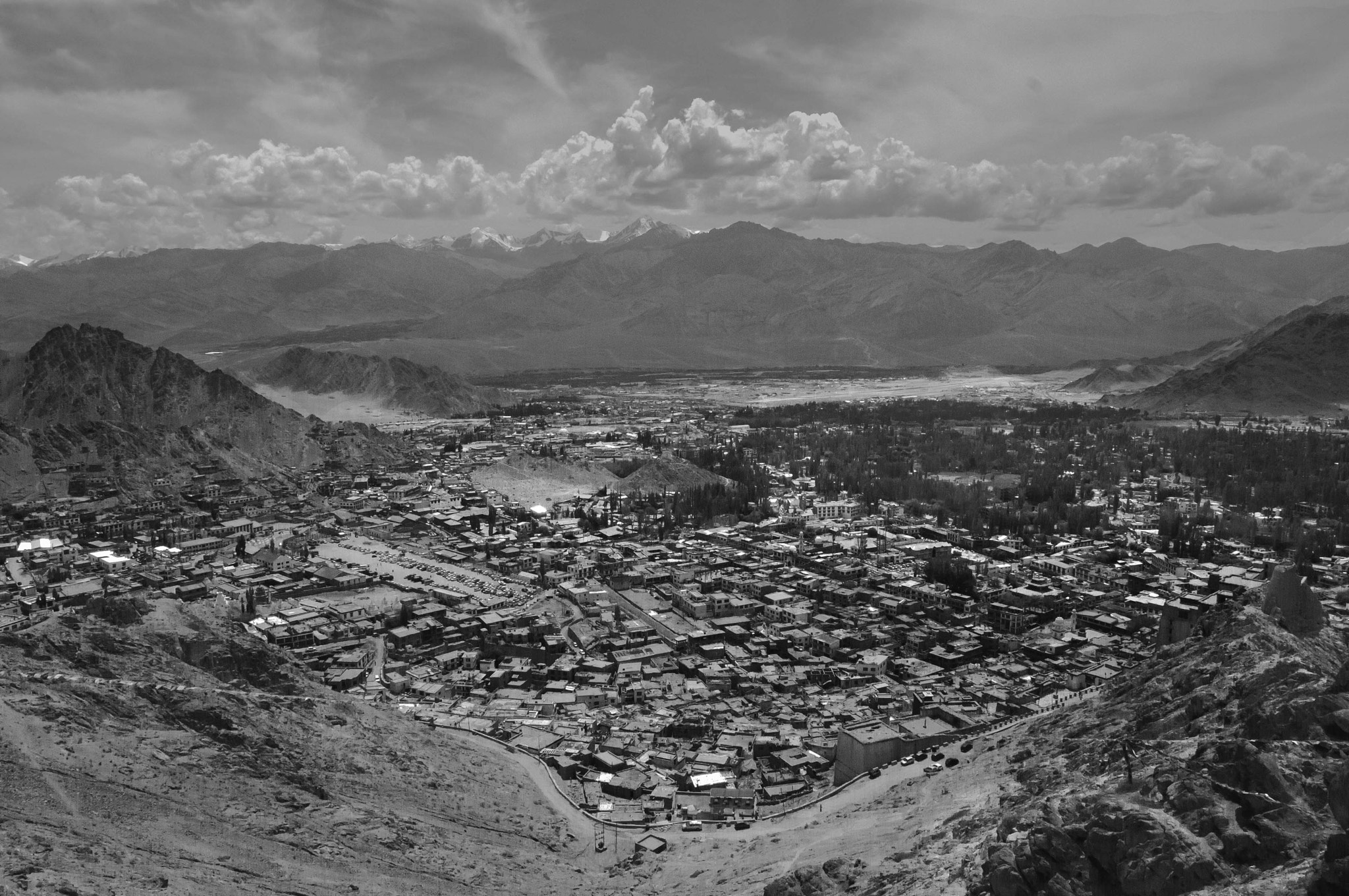 Sony SLT-A55 (SLT-A55V) sample photo. City of leh photography