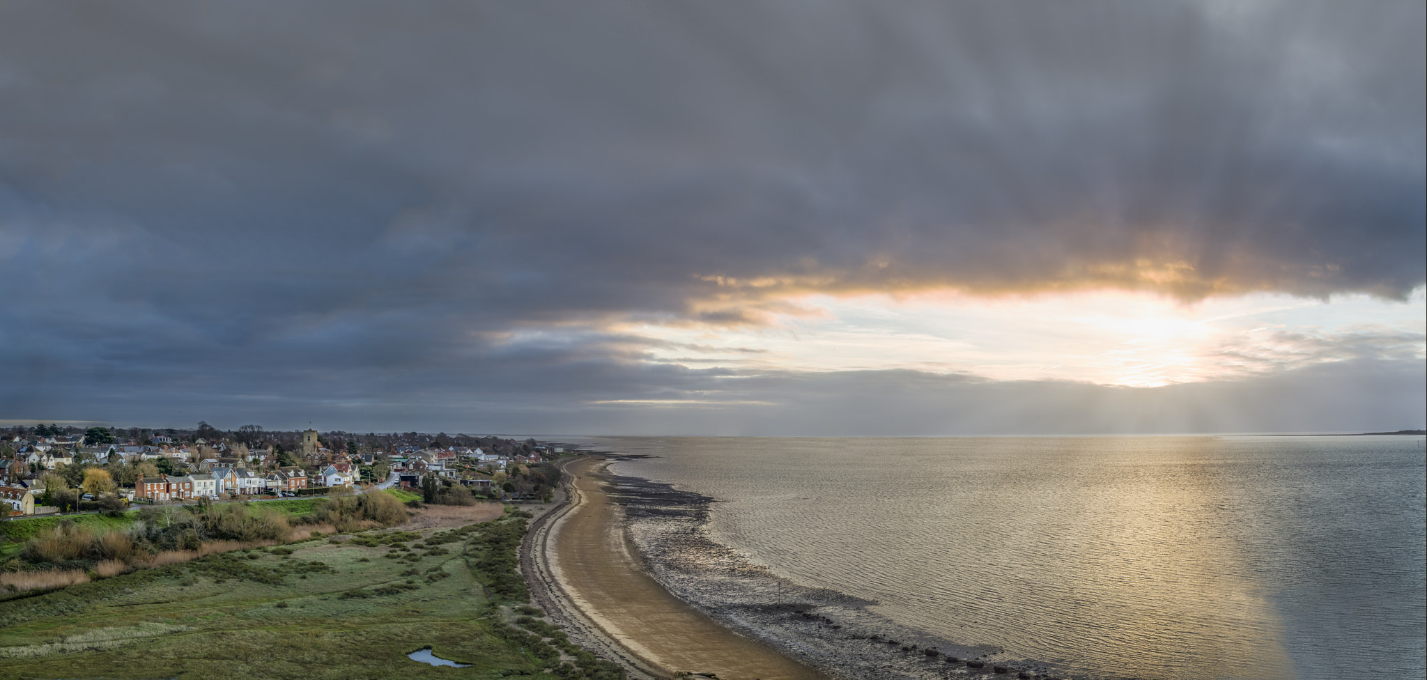 DJI FC550 + Olympus M.Zuiko Digital 25mm F1.8 sample photo. Mersea island sunrise photography