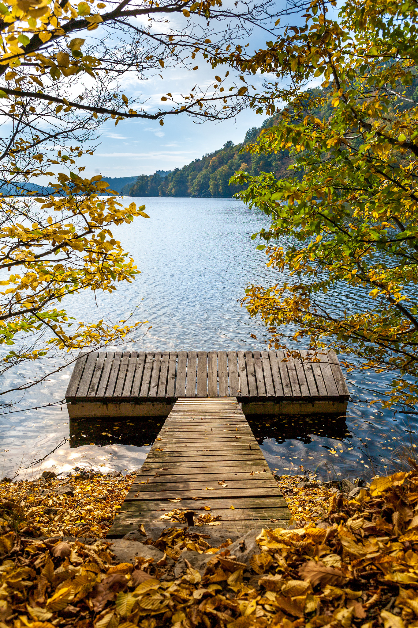 Canon EOS 5D + Canon EF 28mm F2.8 sample photo. Pier in slapy photography