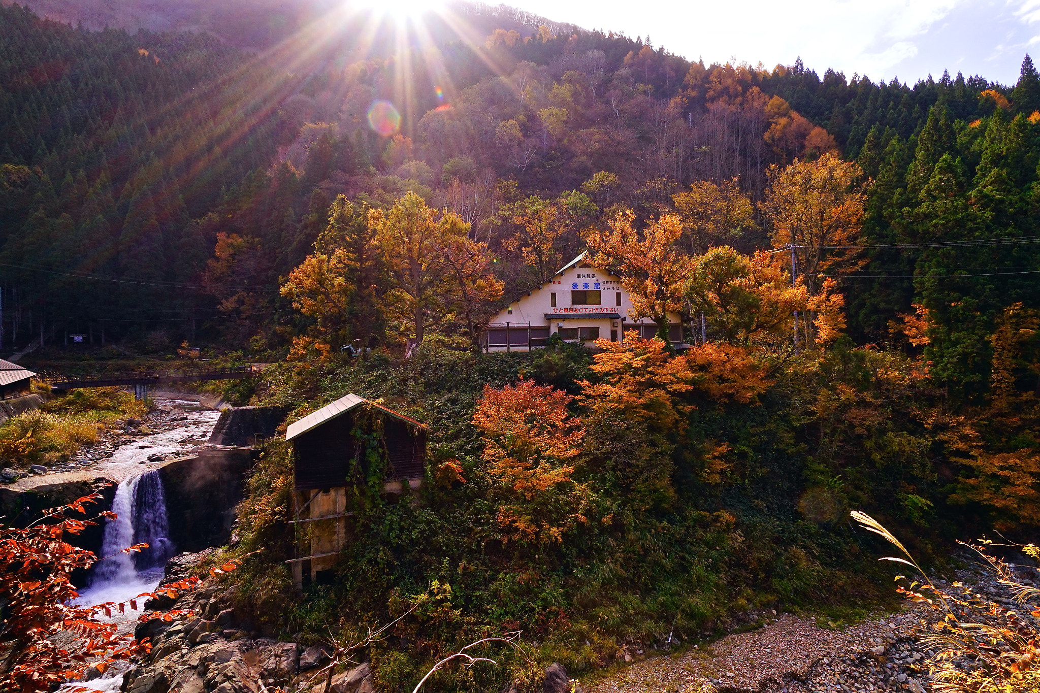 Sony a7R + Sony E 10-18mm F4 OSS sample photo. Negano sunrise photography