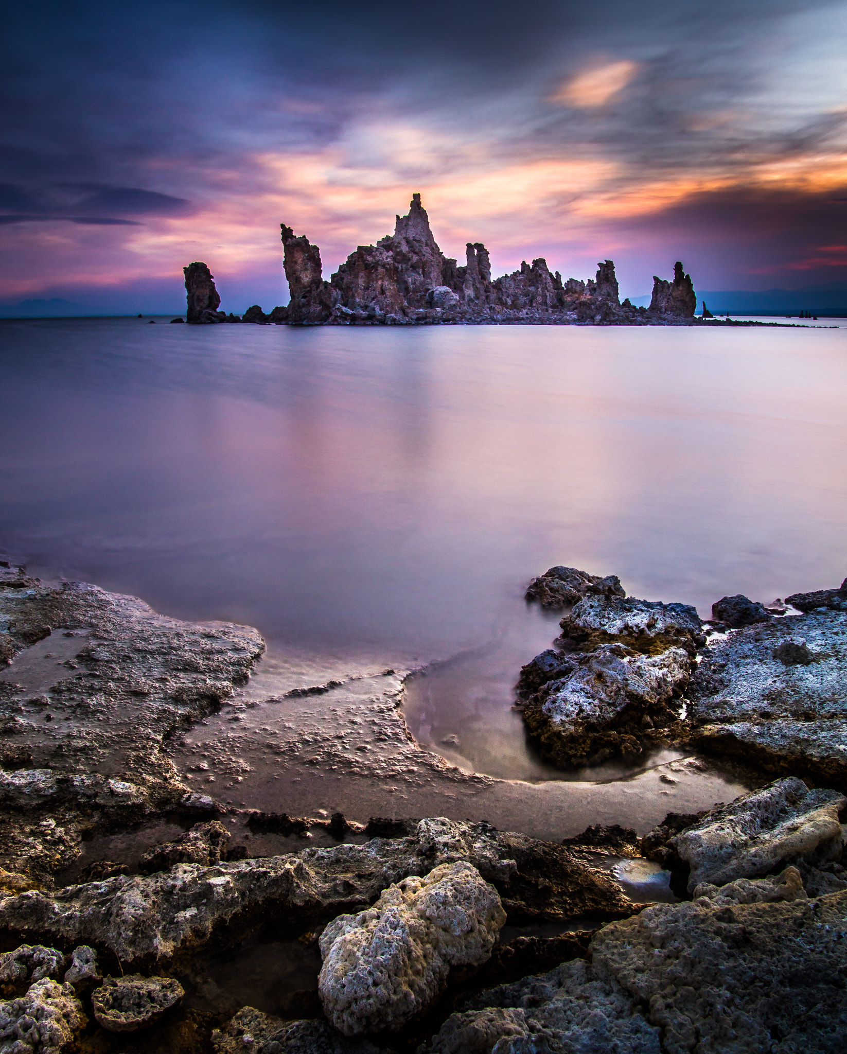 Canon EOS 100D (EOS Rebel SL1 / EOS Kiss X7) + Tamron 16-300mm F3.5-6.3 Di II VC PZD Macro sample photo. Mono lake sunrise photography