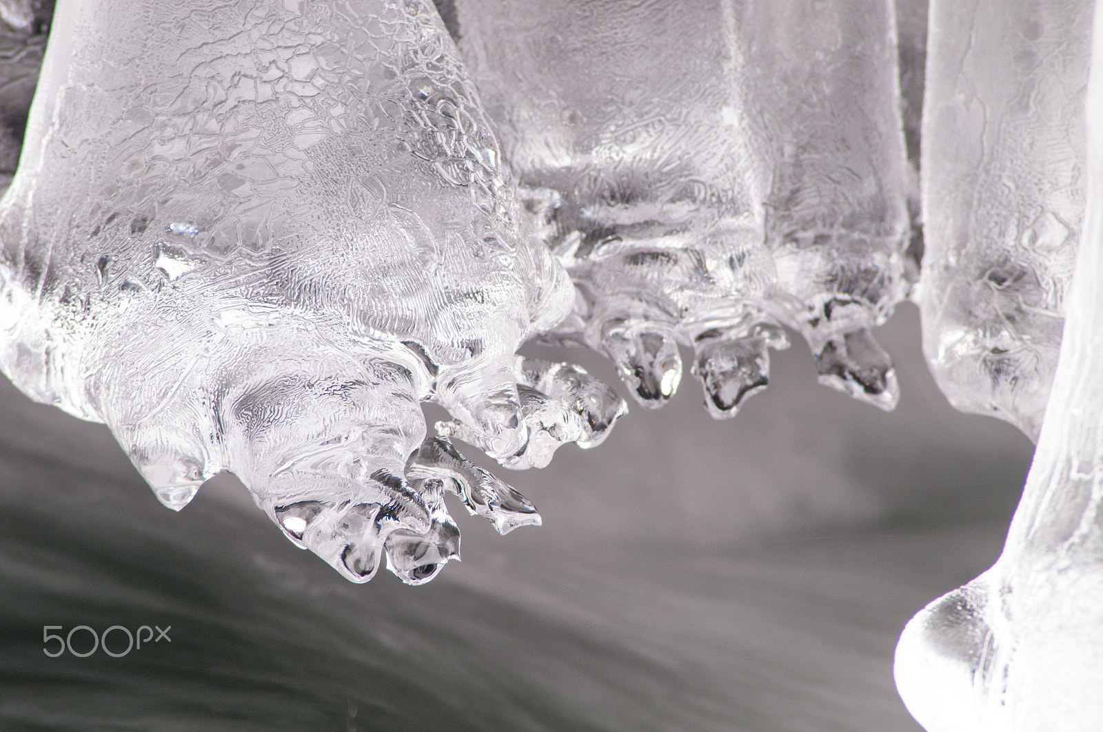 Pentax K-7 sample photo. Ice photography