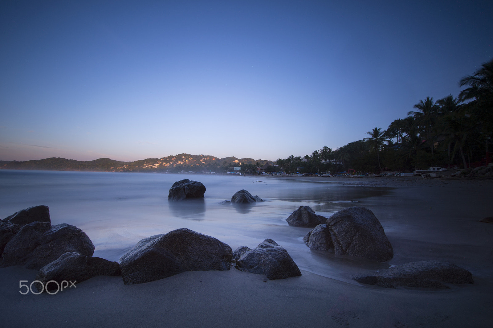 Nikon Df sample photo. Sayulita sundown seascape photography