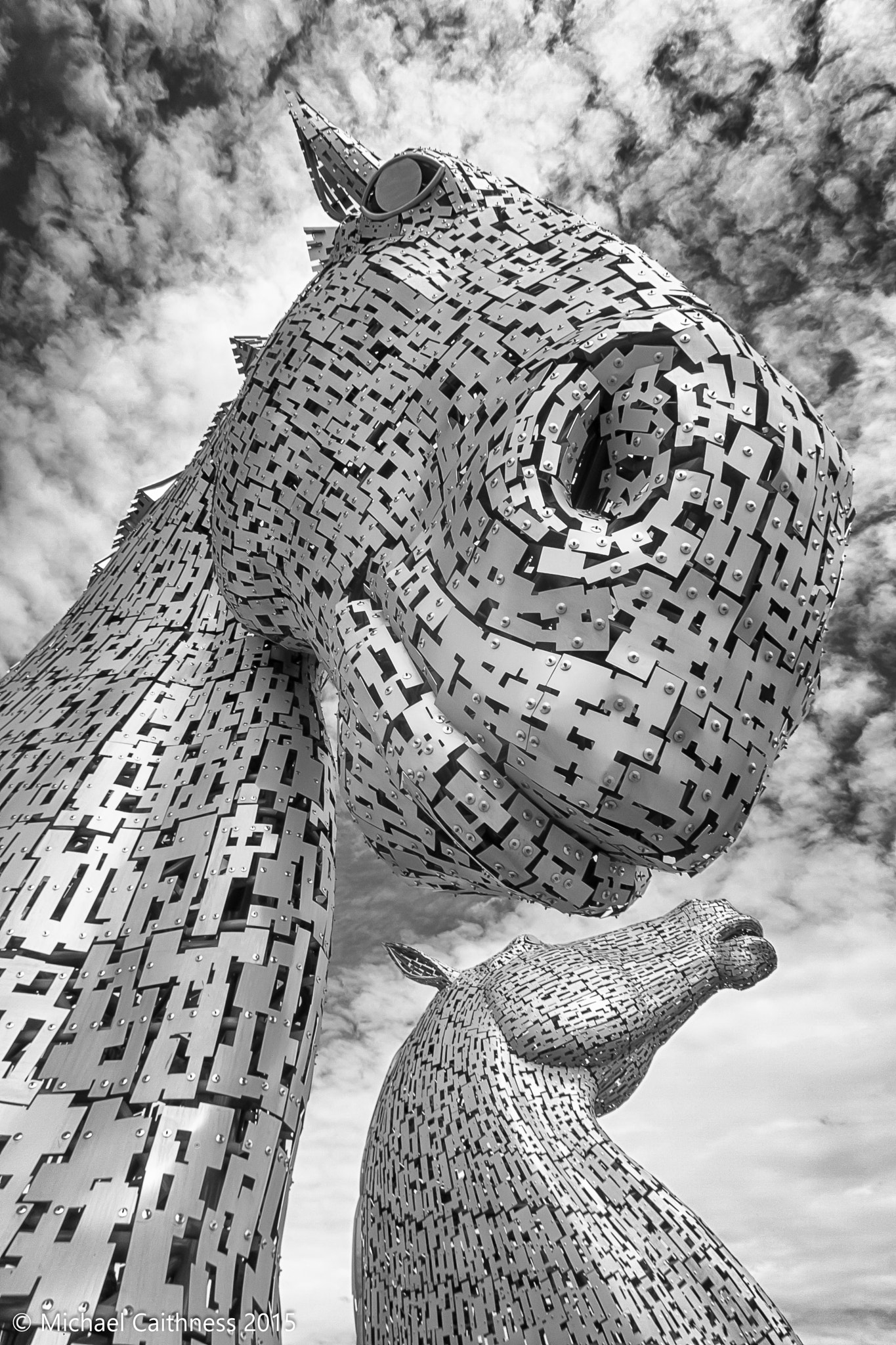 Canon EOS-1D Mark II sample photo. Kelpies photography