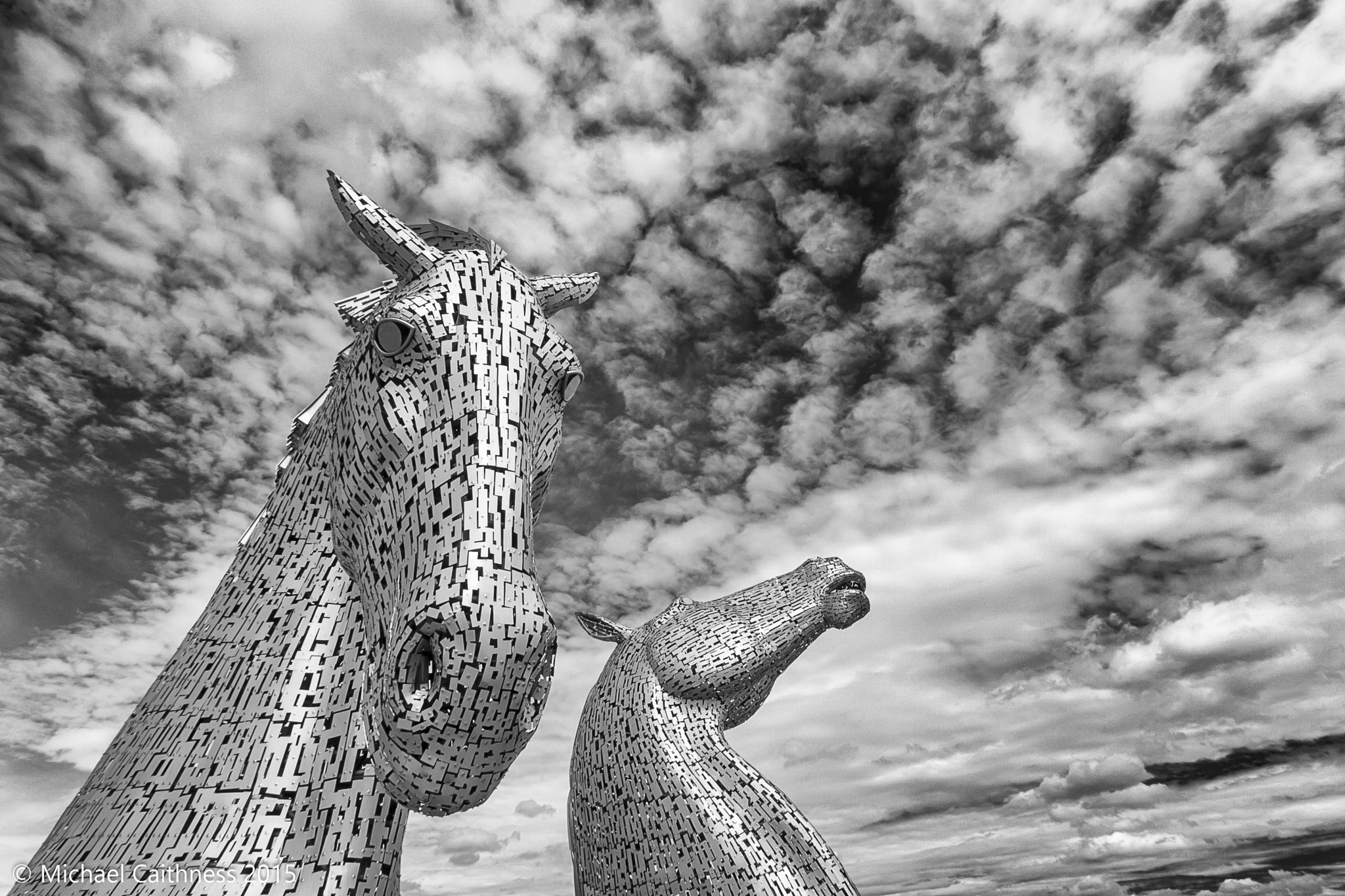 Canon EOS-1D Mark II sample photo. Kelpies photography