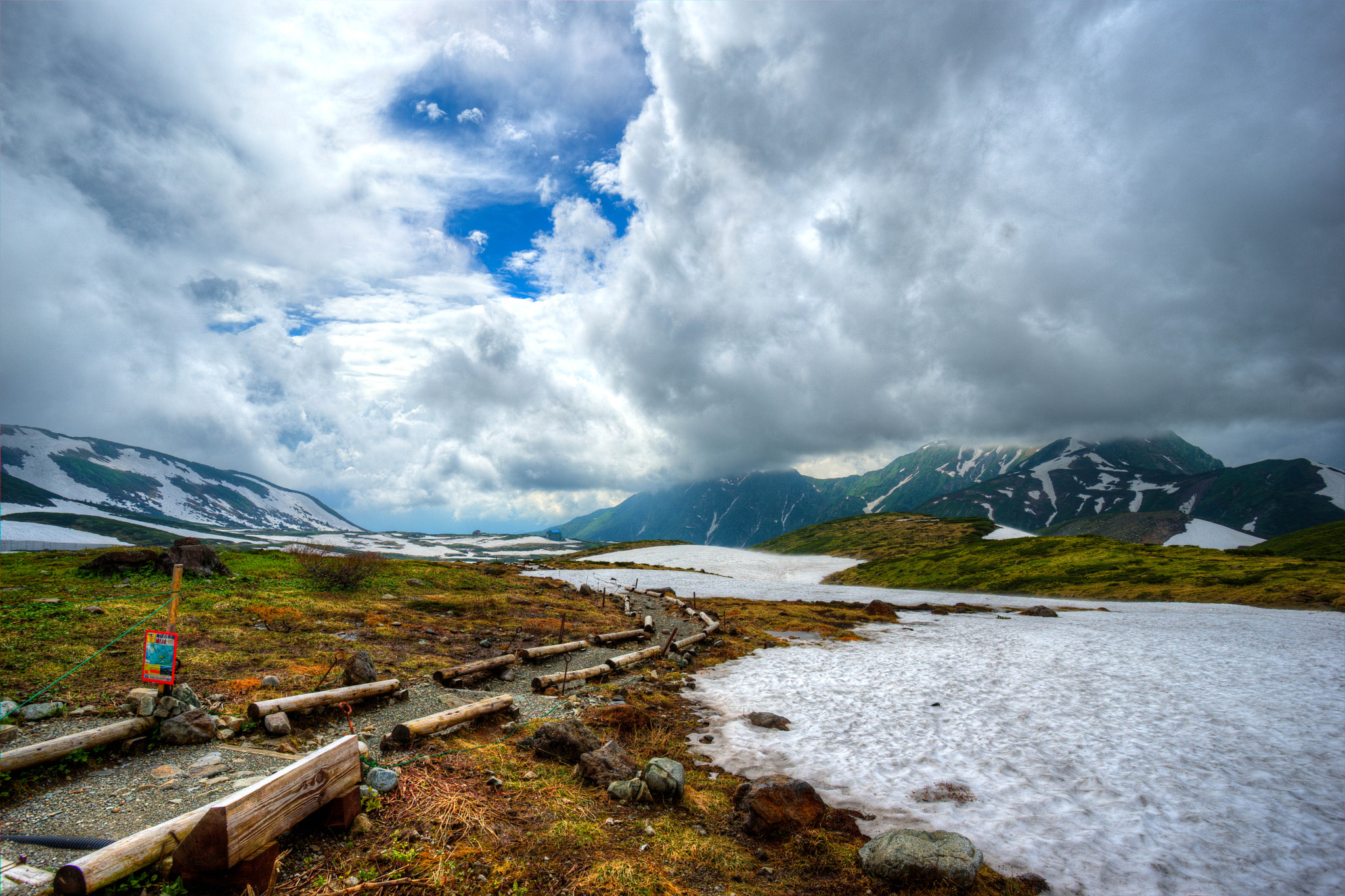 Sony a7 + Canon EF 17-40mm F4L USM sample photo. The peak at tateyama. photography