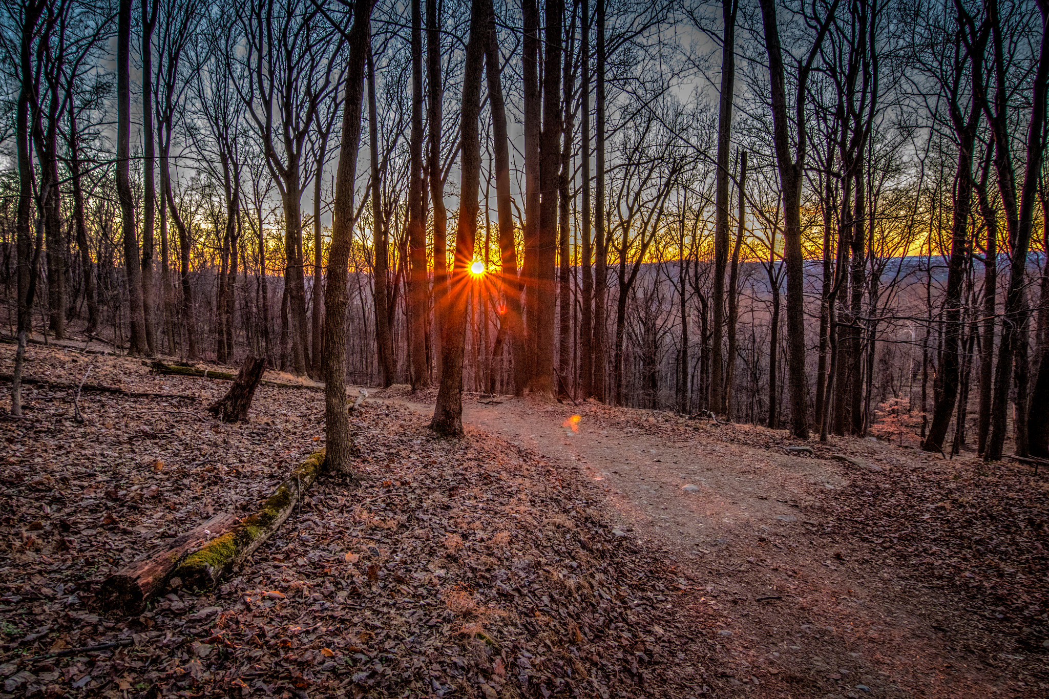 Canon EOS 100D (EOS Rebel SL1 / EOS Kiss X7) sample photo. Harper's ferry trail at sunset photography