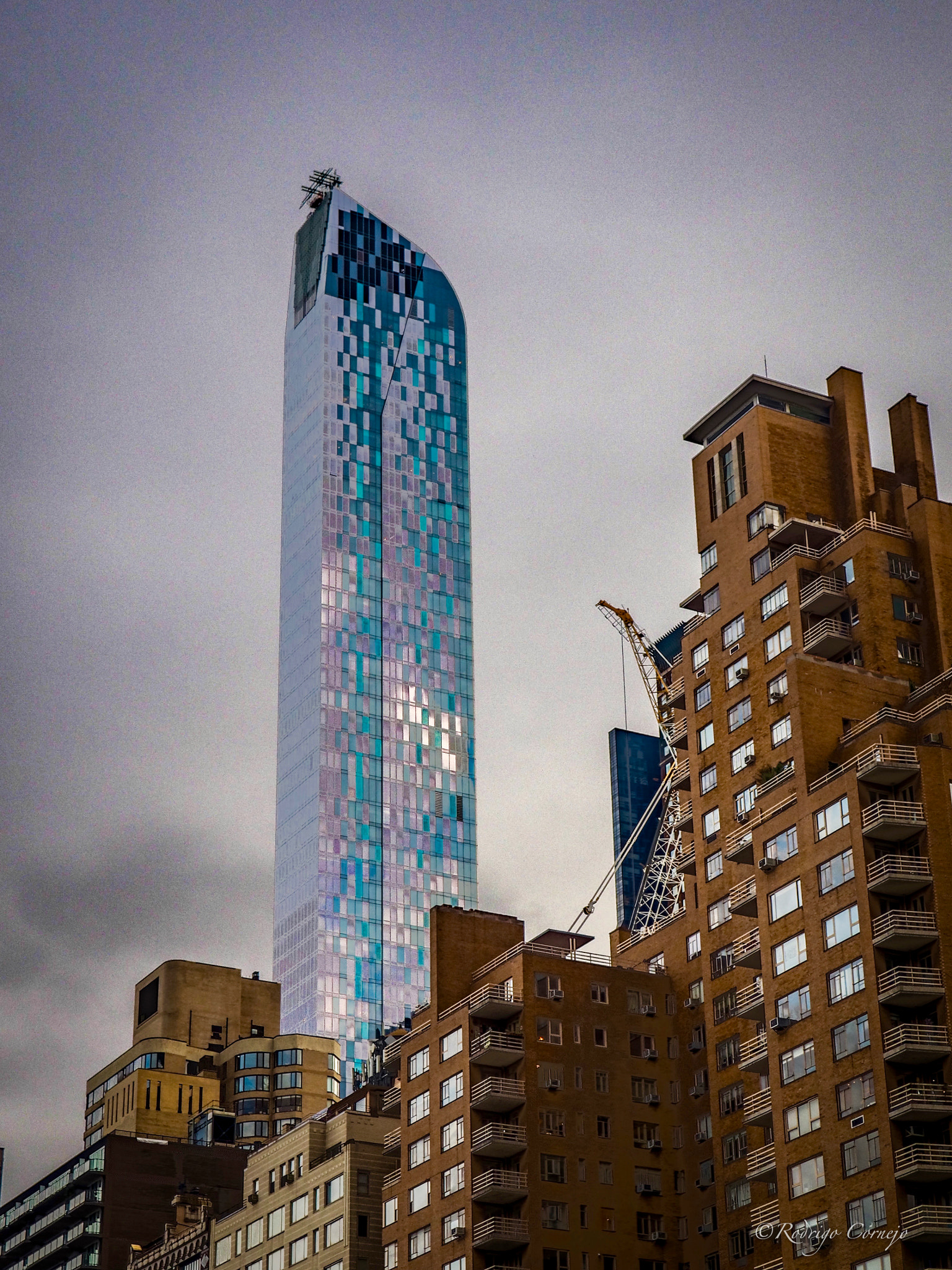 Olympus M.Zuiko Digital 14-42mm F3.5-5.6 II R sample photo. Colorful building nyc photography