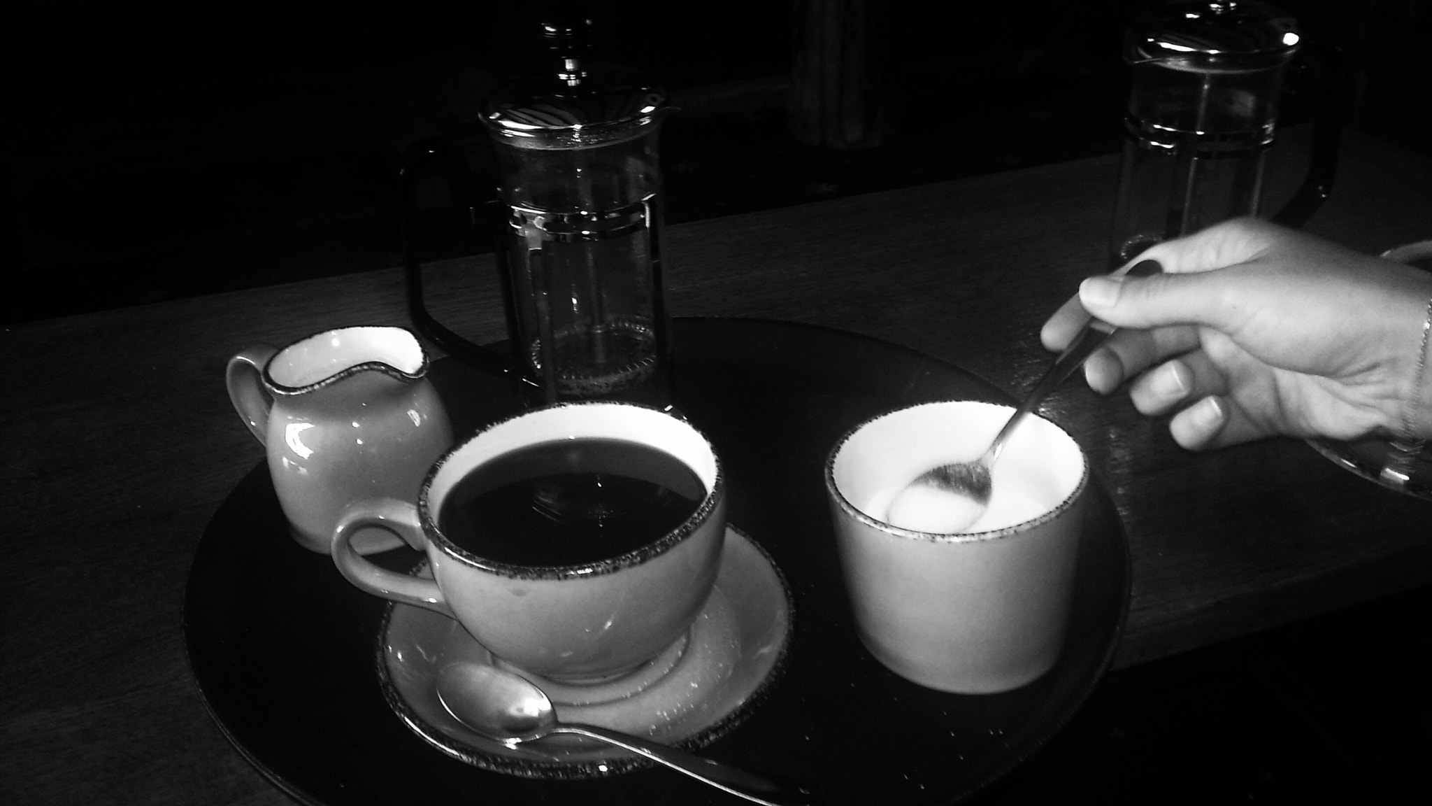 Sony Ericsson U10i sample photo. English coffe photography