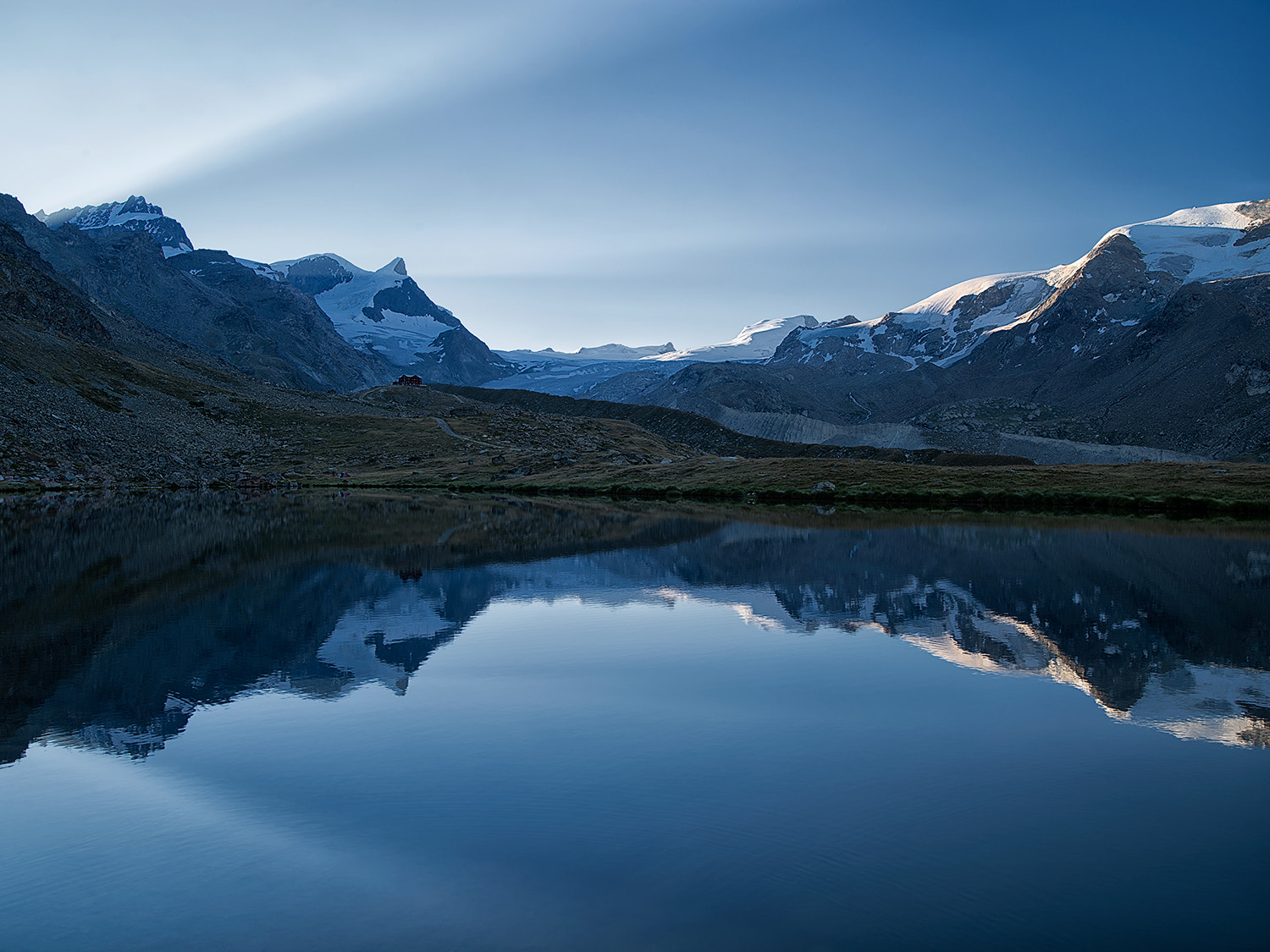 Pentax 645Z + smc PENTAX-FA 645 35mm F3.5 AL [IF] sample photo. Sunrise on stellisee photography