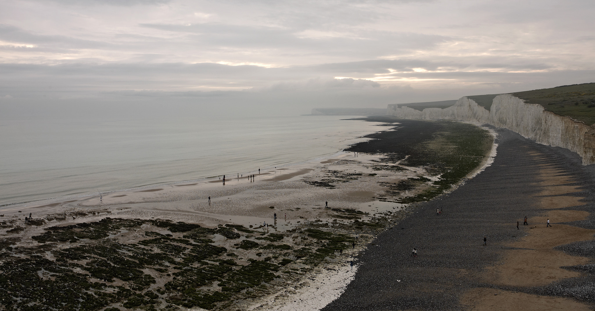 Phase One P21 sample photo. English steep coast photography