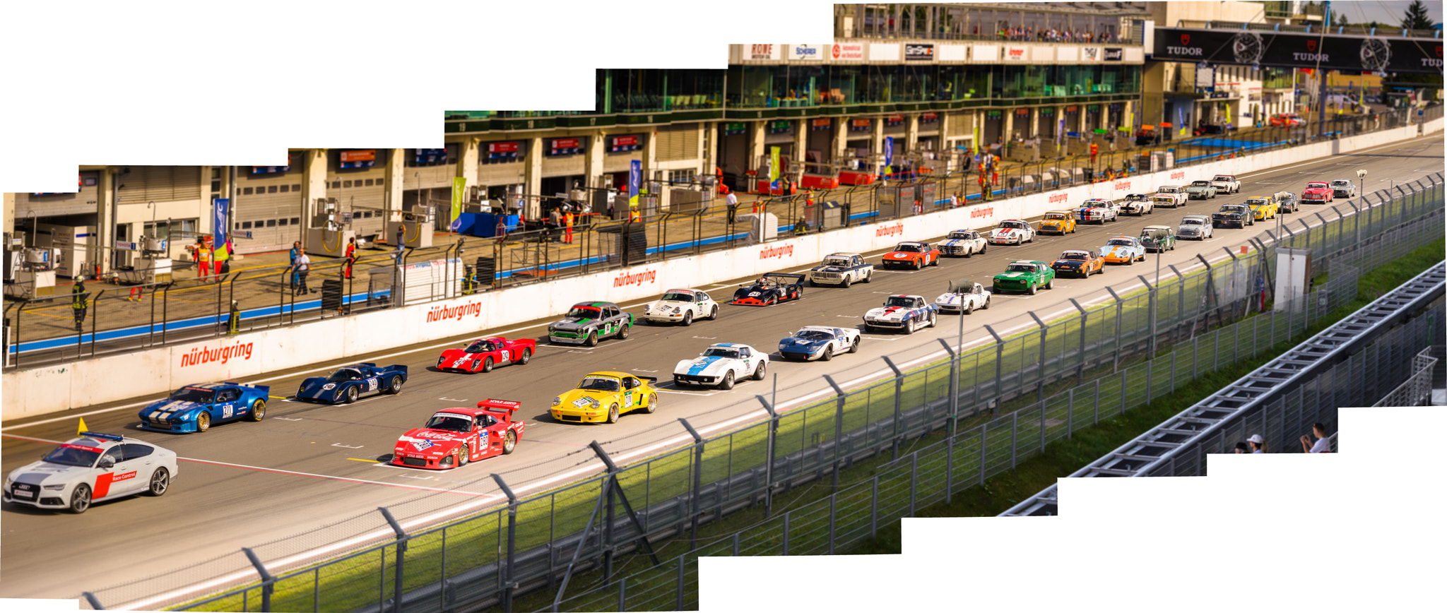 Sigma 150-500mm F5-6.3 DG OS HSM sample photo. Nürburgring legends starting grid 2015 photography