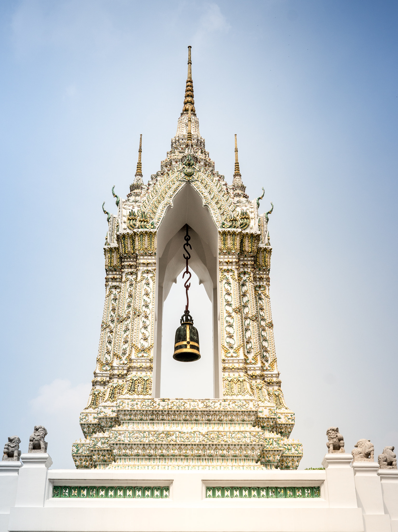 Sony Alpha NEX-6 + Minolta AF 28mm F2 sample photo. Bell in wat pho temple photography