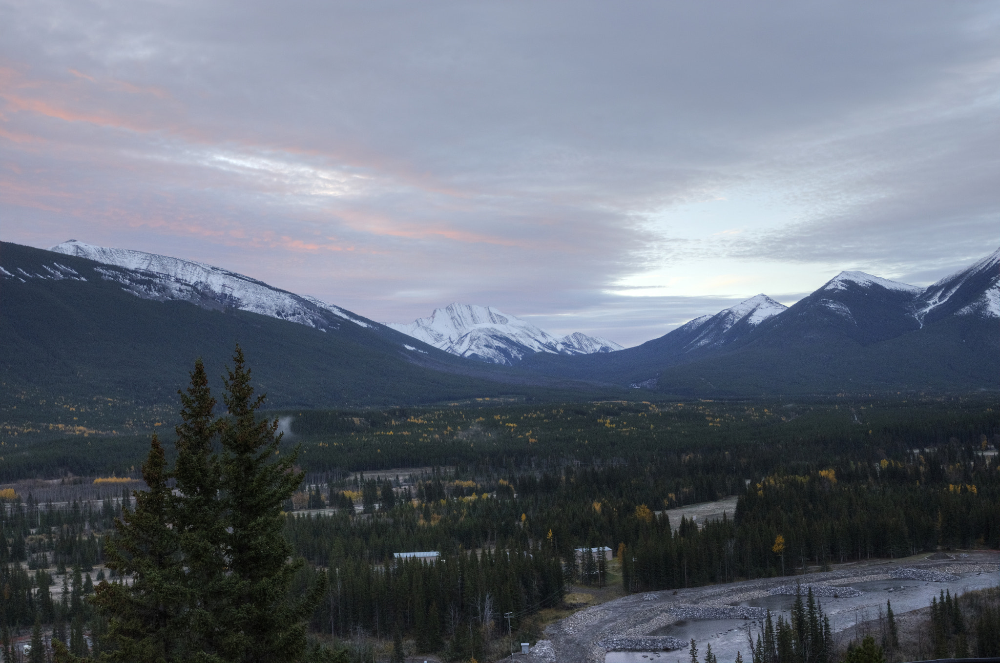 Tamron SP 24-70mm F2.8 Di VC USD sample photo. Sunrise in kananaskis photography
