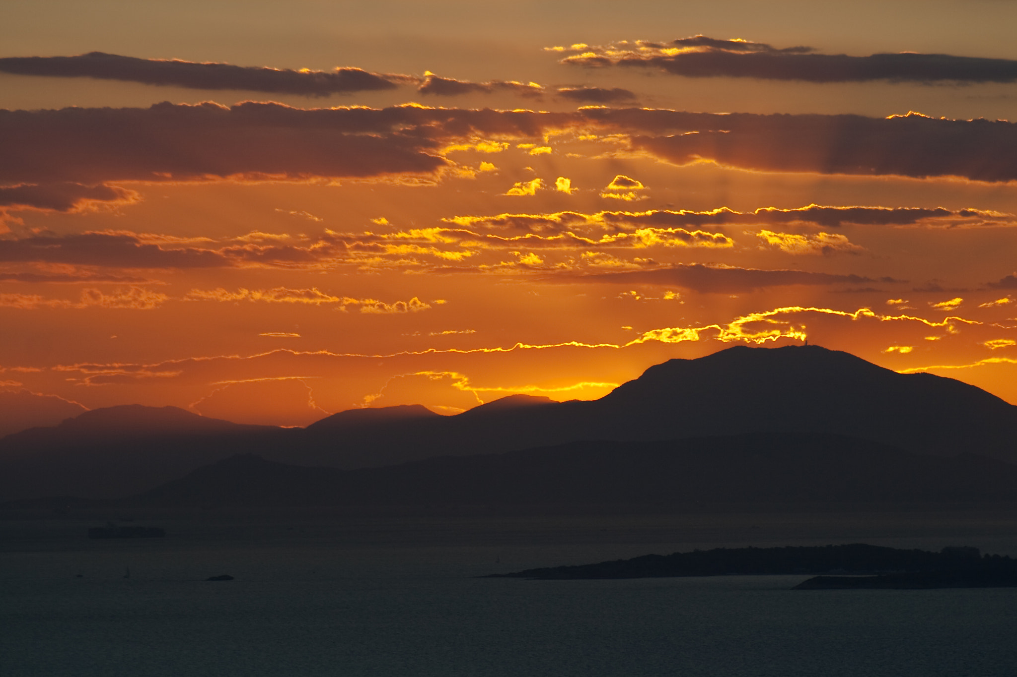 Canon EF 75-300mm f/4-5.6 USM sample photo. Sunset photography