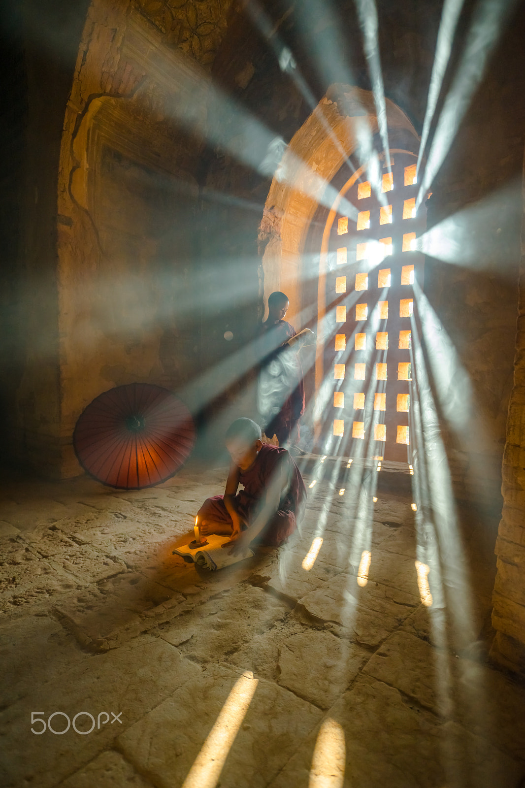 Sony a7 + Sony Vario-Sonnar T* 16-35mm F2.8 ZA SSM sample photo. Bagan, myanmar - dec 10, 2015: unidentified buddhism neophyte pr photography