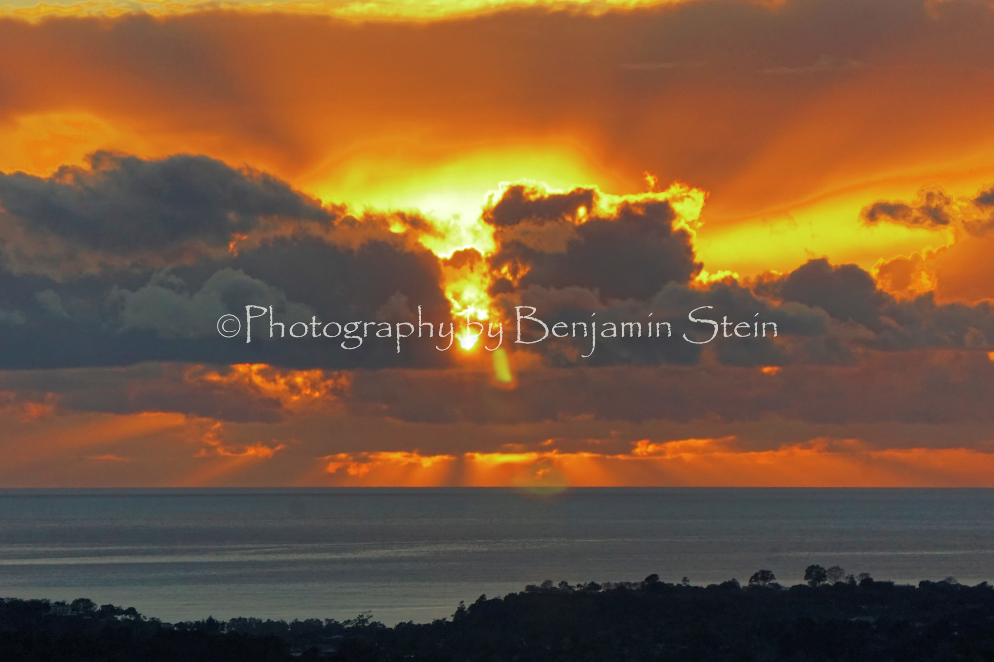 Sony E 55-210mm F4.5-6.3 OSS sample photo. Santa barbara sunset 12-19-15 photography