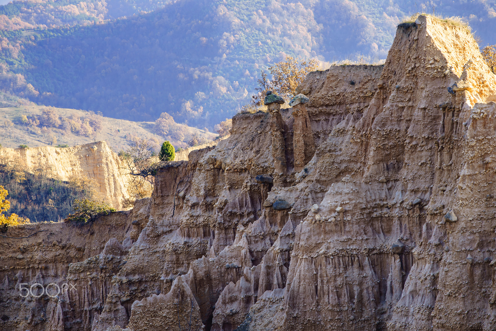 Canon EF 70-200mm F2.8L USM sample photo. Earth sculptures photography
