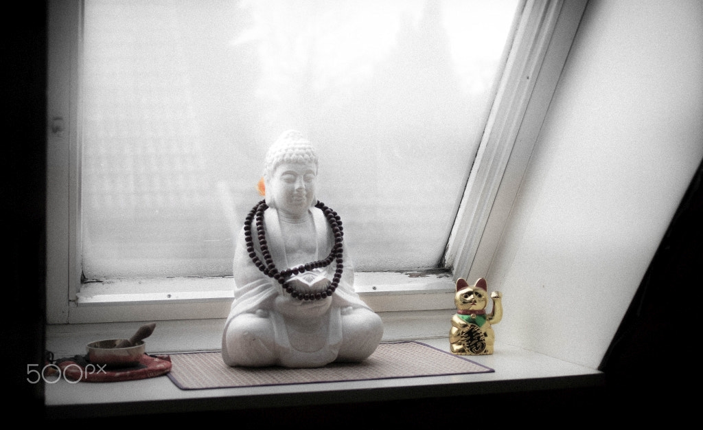 Pentax smc DA 35mm F2.8 Macro Limited sample photo. Calm buddha photography
