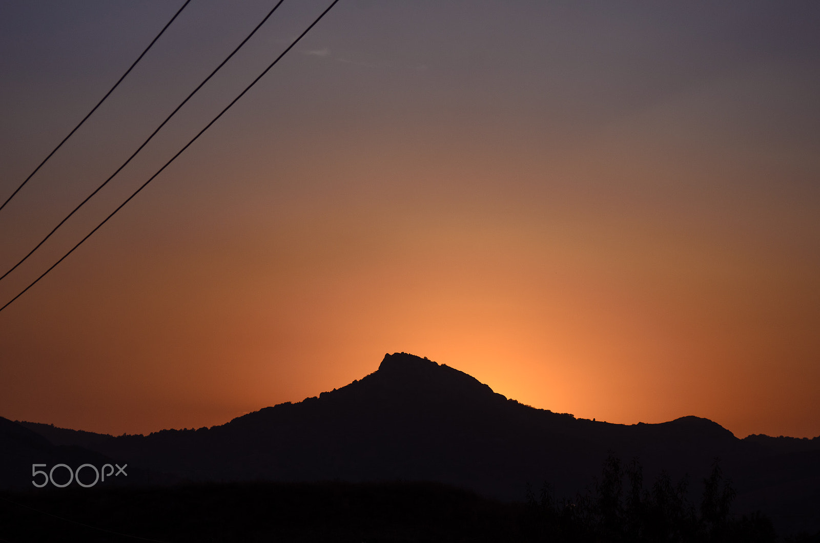 AF Zoom-Nikkor 28-85mm f/3.5-4.5 sample photo. Sunset photography
