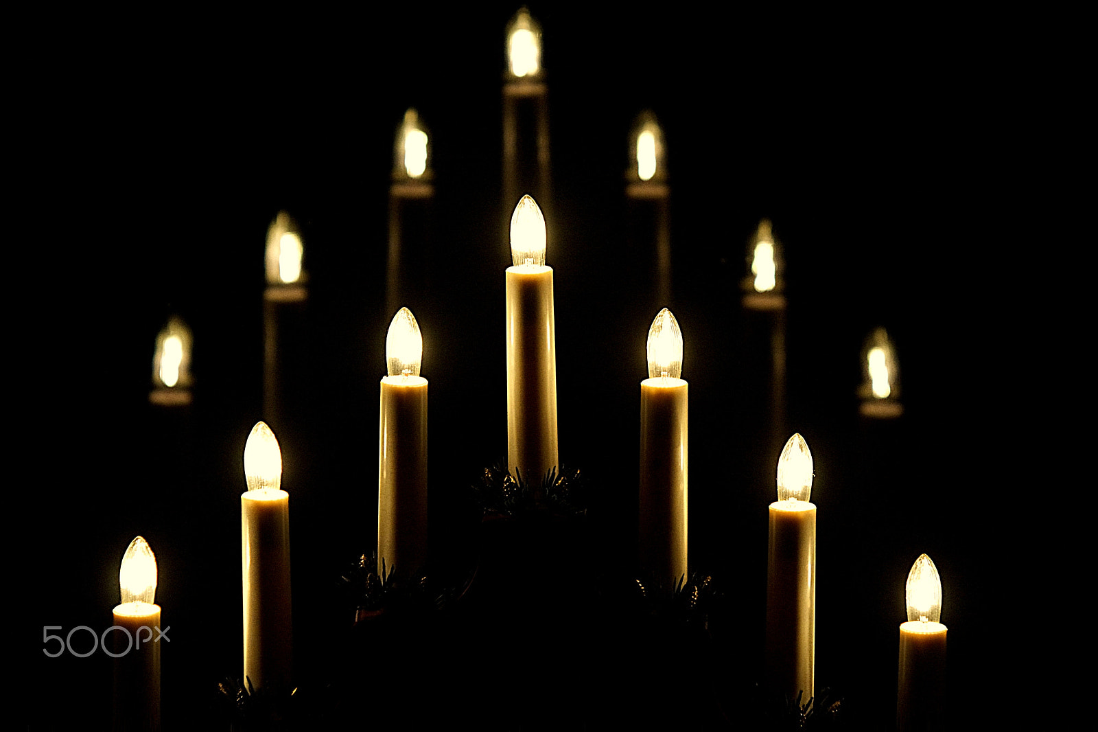 Sony 70-200mm F2.8 G SSM II sample photo. Christmas reflection photography
