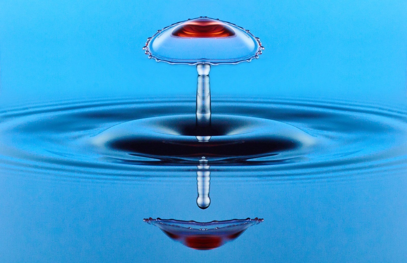 90mm F2.8 sample photo. Reflection photography